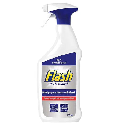 Flash Spray Cleaner with Bleach - 750ml